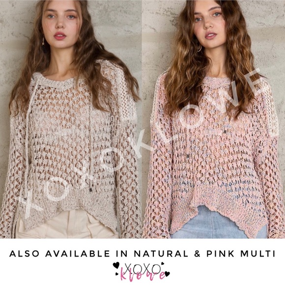 POL Pure White Hooded Summer Sweater - Picture 14 of 14